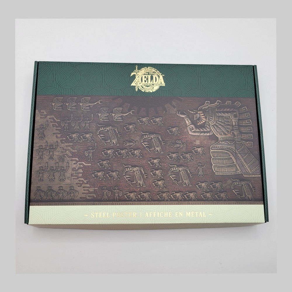 The Legend of Zelda Tears of the Kingdom Collector’s Edition Steel Poster