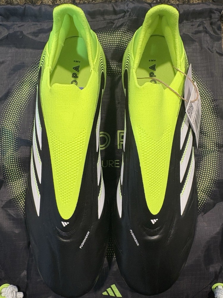 NWT Adidas Copa Pure 3 Elite Laceless FG Soccer Cleats Men's Size 11.5 JH6302