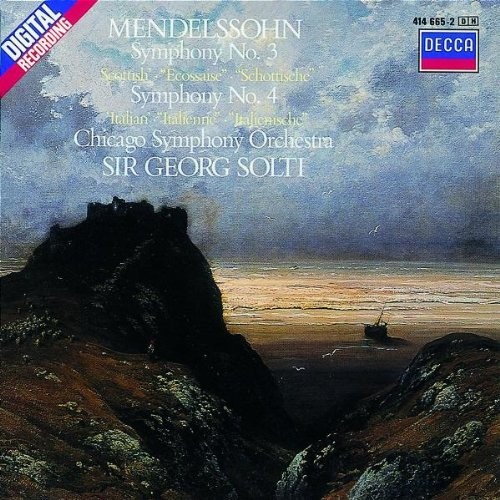 MENDELSSOHN,FELIX, Mendelssohn: Symphonies Nos. 3 & 4, audioCD