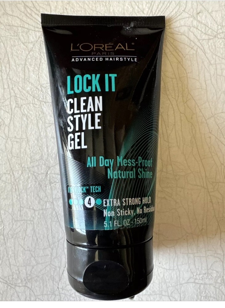 L'Oreal Paris Hair Care Advanced Hairstyle Lock It Clean Style Gel - 5.1 Fl Oz