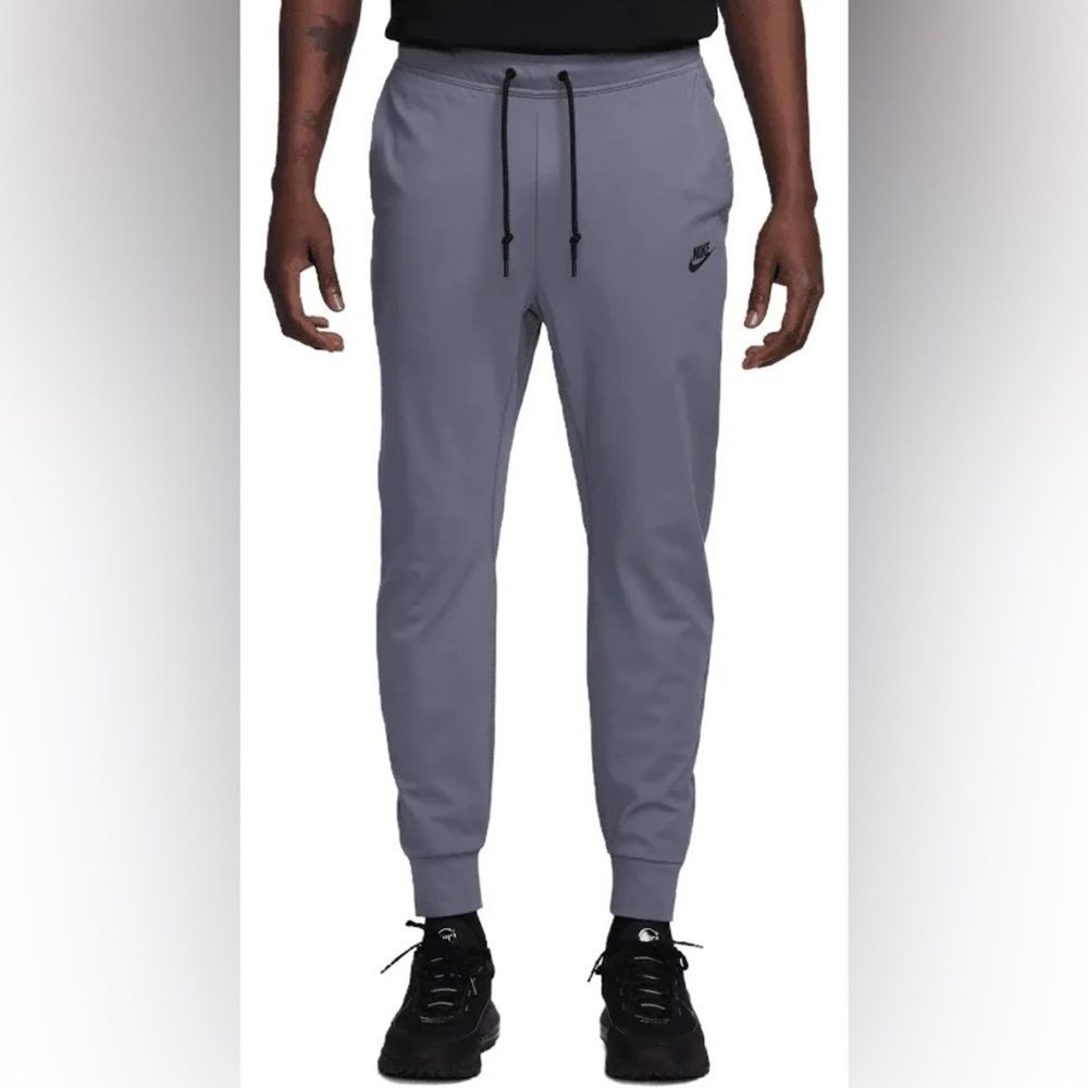 Men Nike Tech Jogger Sweatpants Light Carbon 1X Size