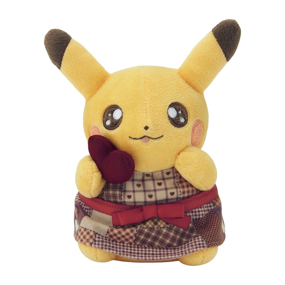 Pokemon Center Japan Pikachu’s Sweet Delivery Plush Heart Chocolate 2026 New