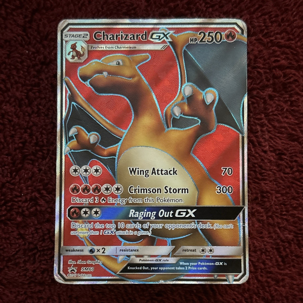 Charizard GX 20/147 SM Burning Shadows Holo 250 HP English