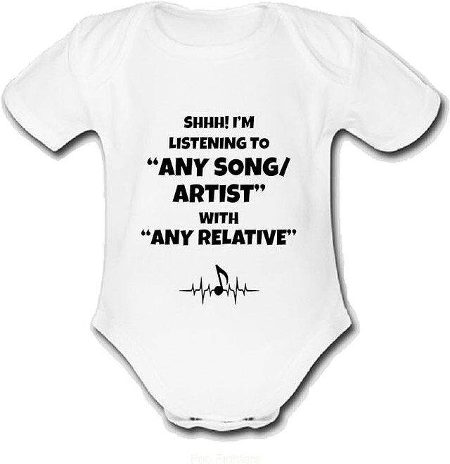 Mariah @ The Scientist Babygrow Baby vest grow music gift custom personalised