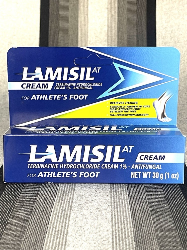 Lamisil Antifungal Cream for Athletes Foot Treatment - 1oz Tube