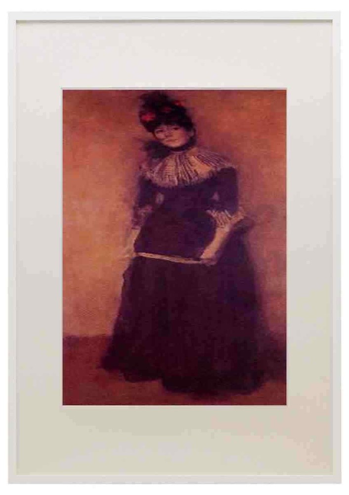 Rose Et Argent La Jolie Mutine A3 A4 Framed Art Print Picture