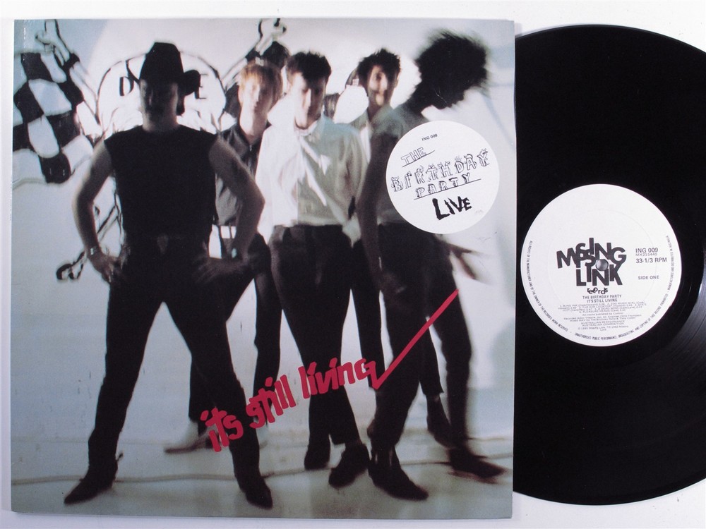 BIRTHDAY PARTY It's Still Living MISSING LINK LP VG++ australia f