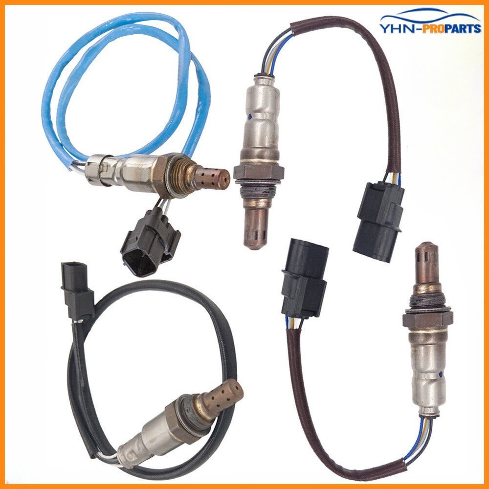 4Pcs Up+Downstream Oxygen Sensor for Honda Pilot 2012-2015 Ridgeline 2012-2014