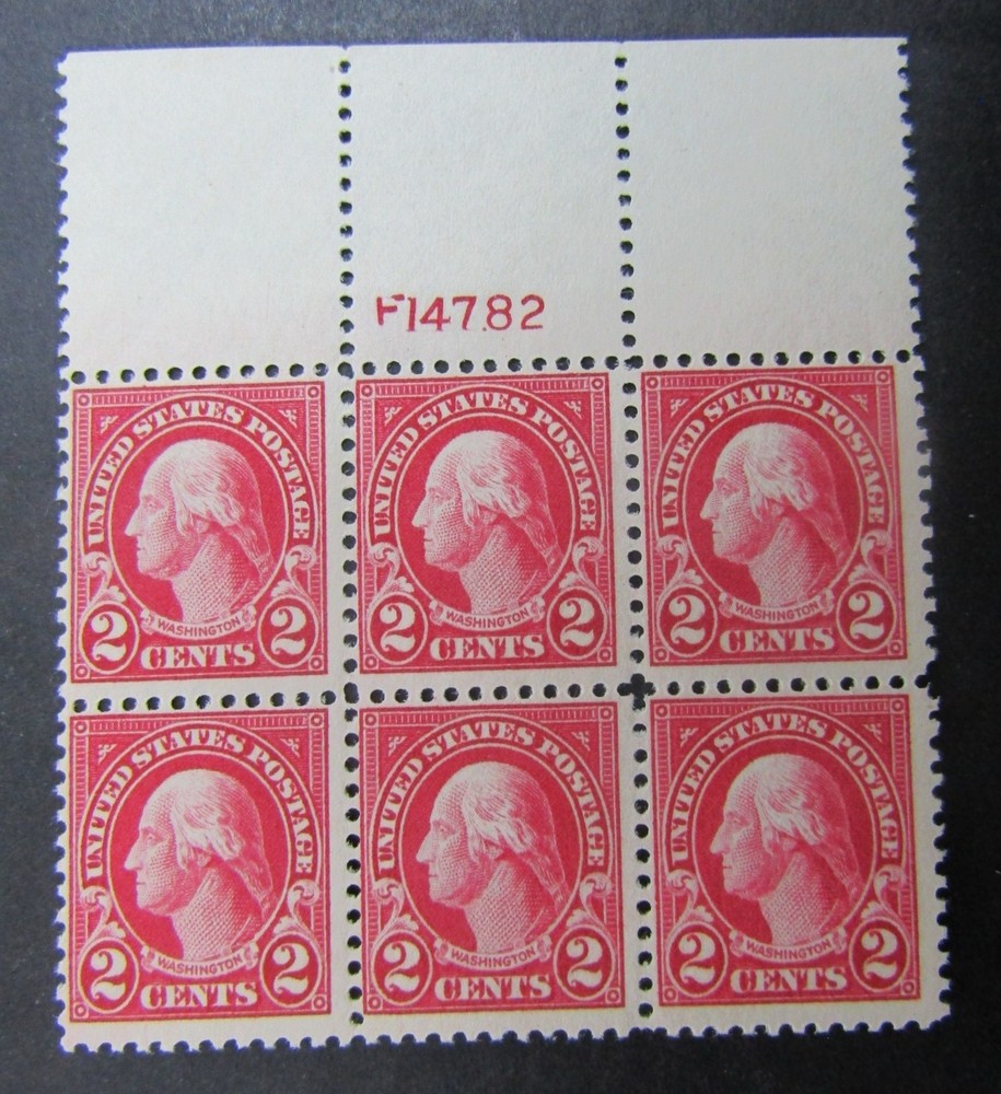 nystamps US Washington Plate Block Stamp # 554 Mint OG NH    Y22x3718