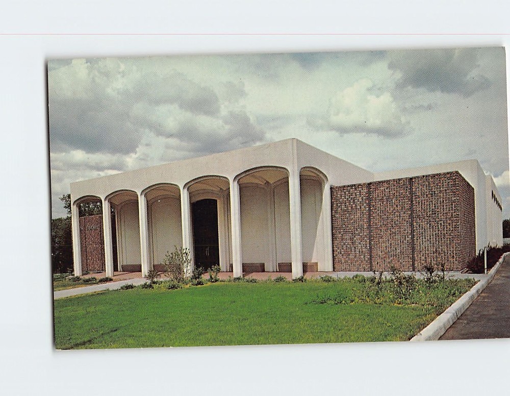 Postcard The Plaza Library Kansas City Missouri USA