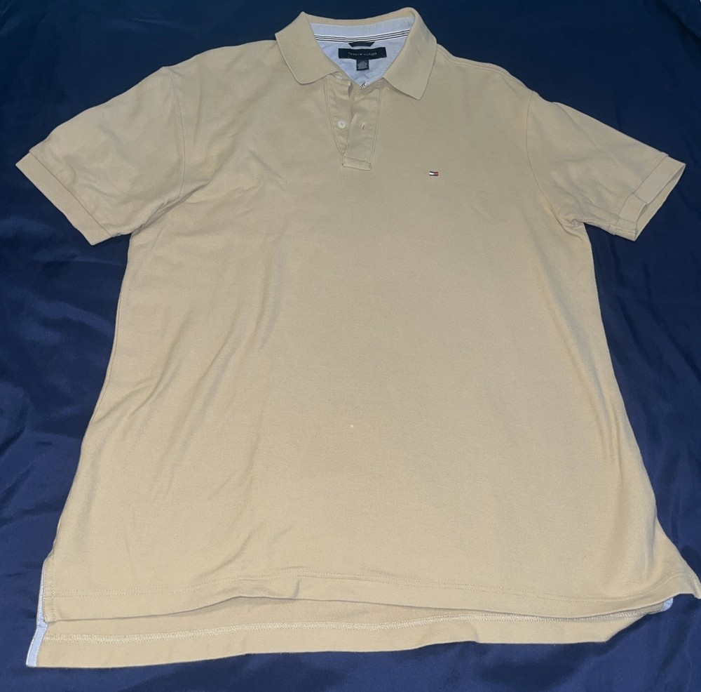 Men's Tommy Hilfiger Shirt Brown Size L/G