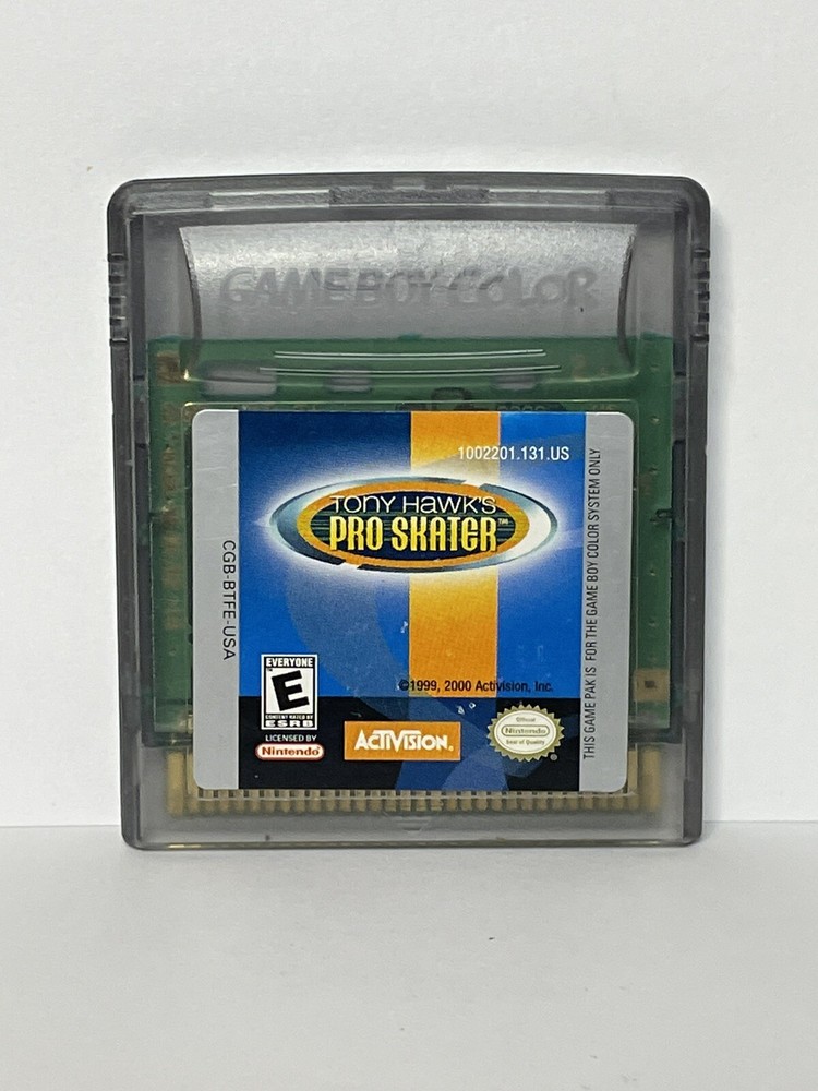Tony Hawk's Pro Skater (Nintendo Game Boy Color, 2000) Cart Only Cleaned Tested