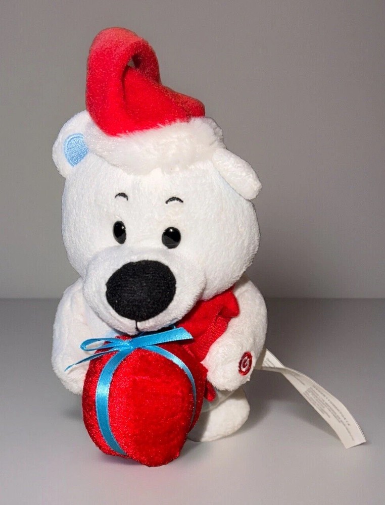 Gemmy Animated Singing Dancing Mini White Bear 