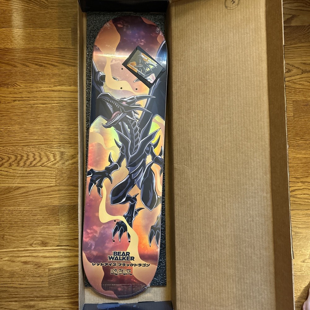Bear Walker YuGiOh HOLO Red-Eyes Black Dragon 049/250 YuGiOh Skateboard Deck