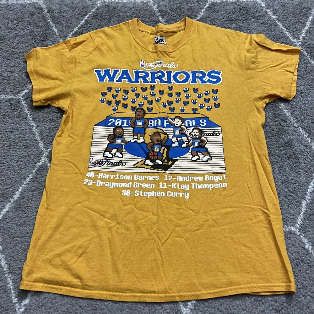 Vintage Golden State Warriors 2015 NBA Finals Shirt Video Game - Mens Medium