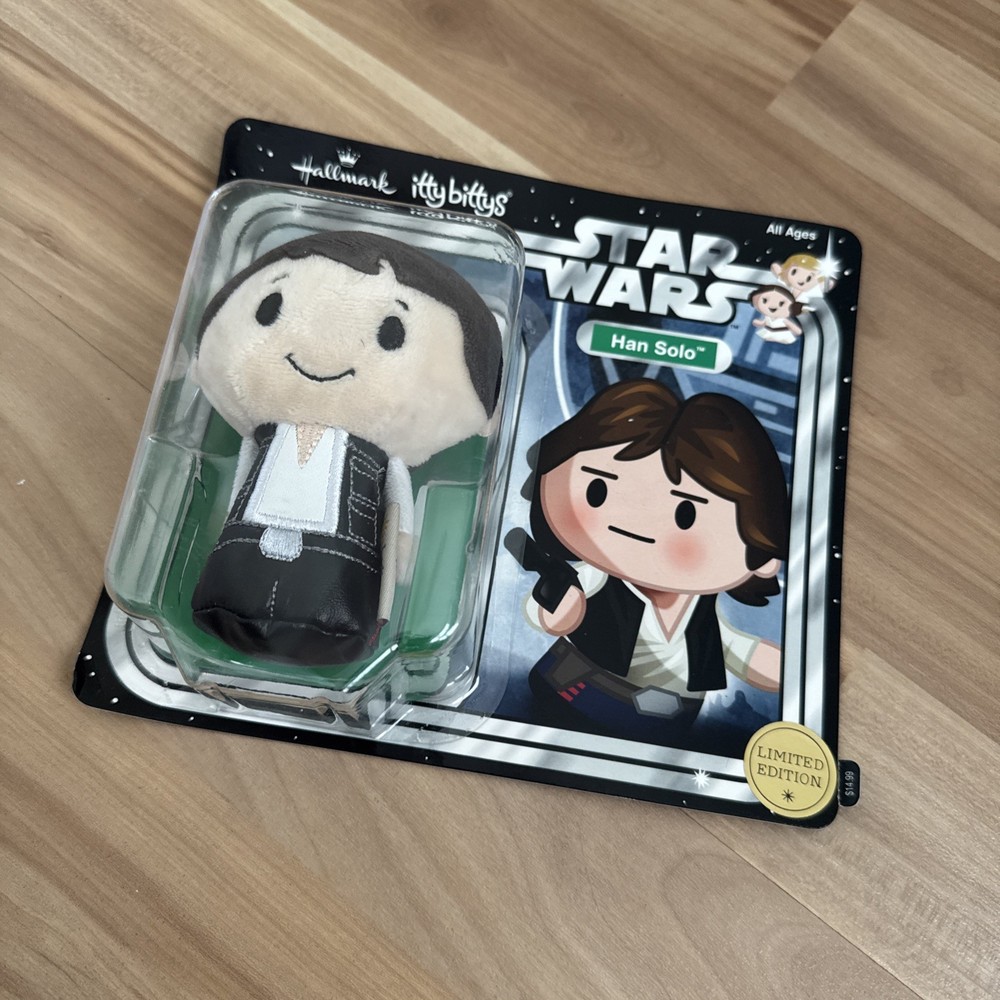 Hallmark Itty Bittys Han Solo Limited Edition Star Wars 4