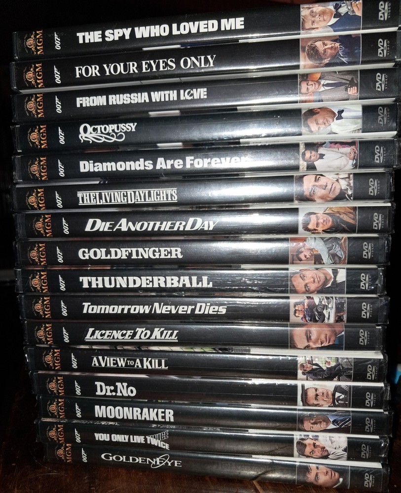 007 DVD Collection (16 Dvds)