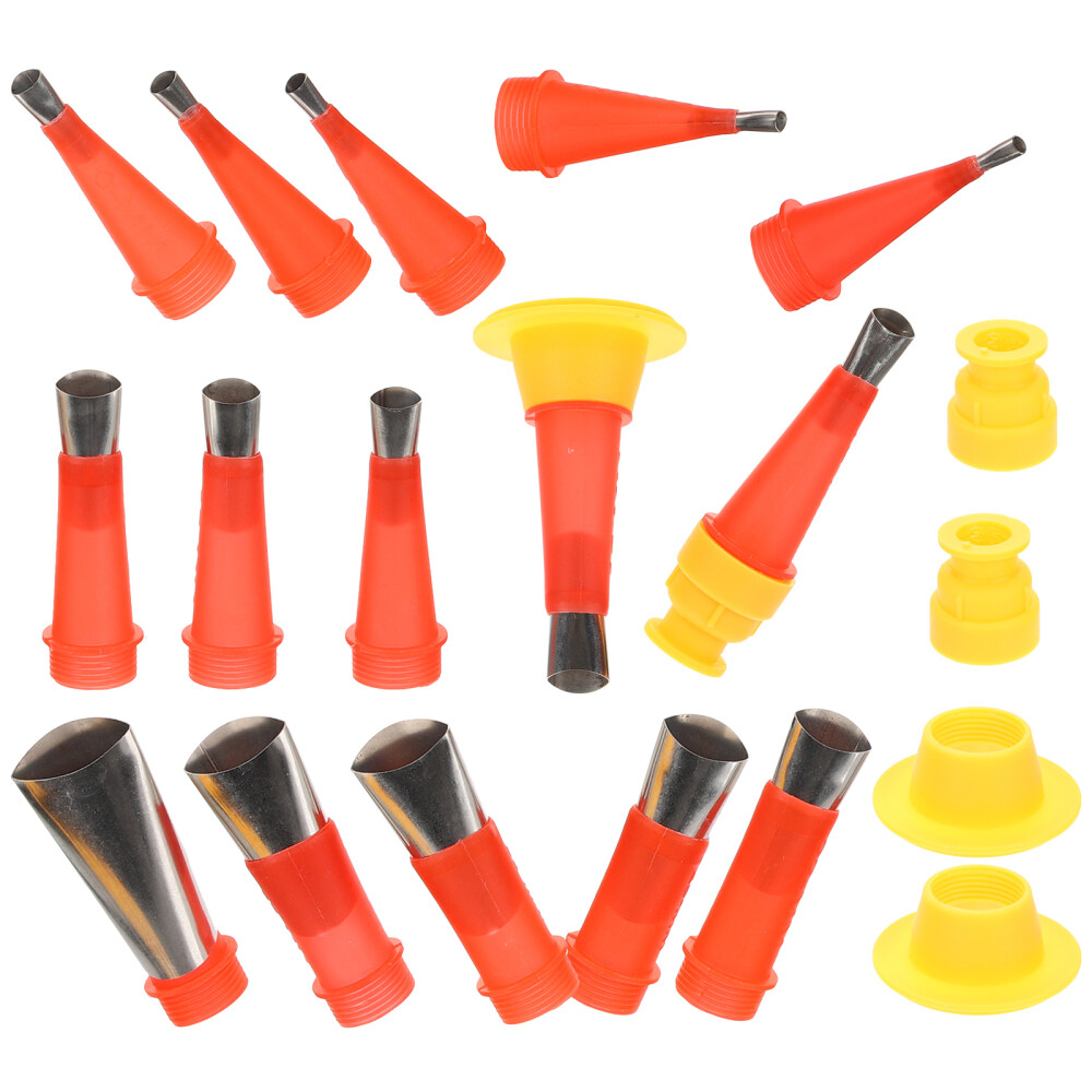 Caulk Finisher Tool Stainless Steel Nozzle Caulking Set Convenient
