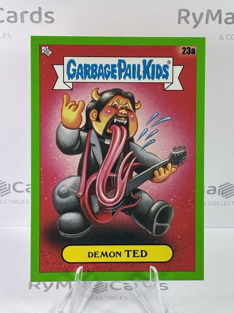 Demon Ted 2024 Topps Garbage Pail Kids Green Day #23a Booger Green GPK