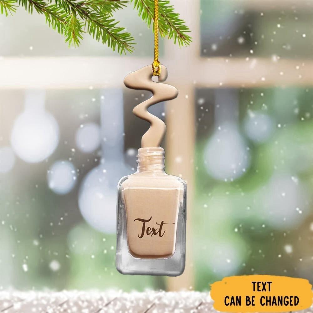 Nail Polish Christmas Ornament  Nail Tech Ornament  Nail Artist Ornament Gift