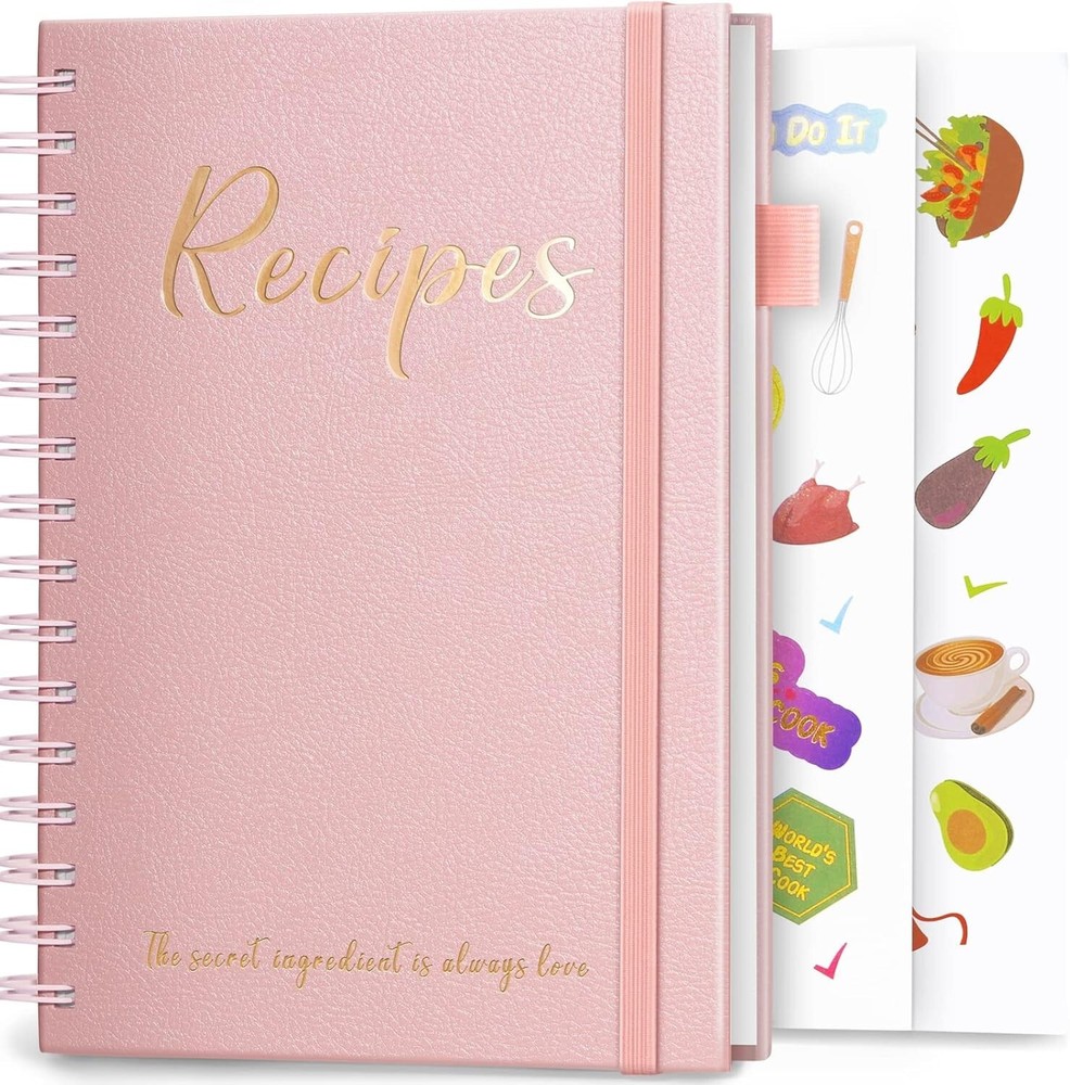 Blank Recipe Book to Write in Your Own Recipes Personal Cook Book Write Journal
