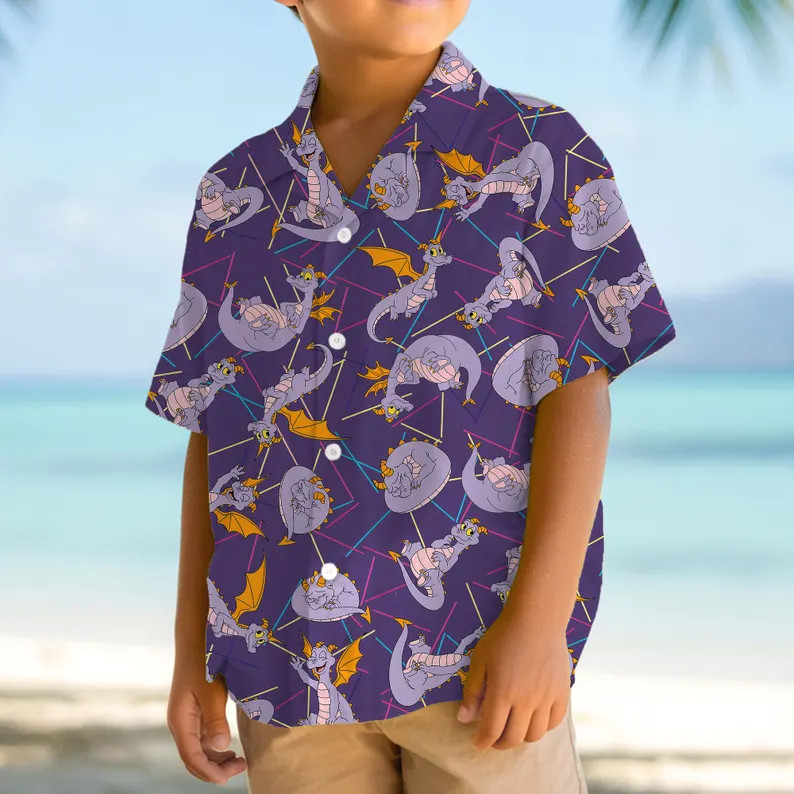 Dragon Hawaii Shirt Very Merry Festive Holiday Aloha Beach Vacation Men
