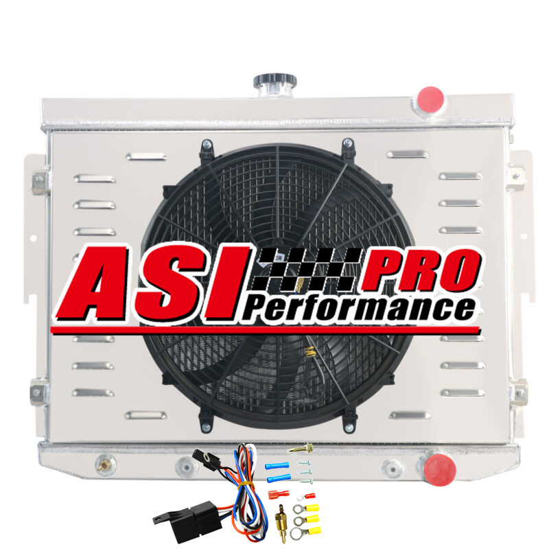 3 Row Radiator+Shroud Fan Fits 1973-1978 Dodge Coronet/Chrysler Newport Mopar V8