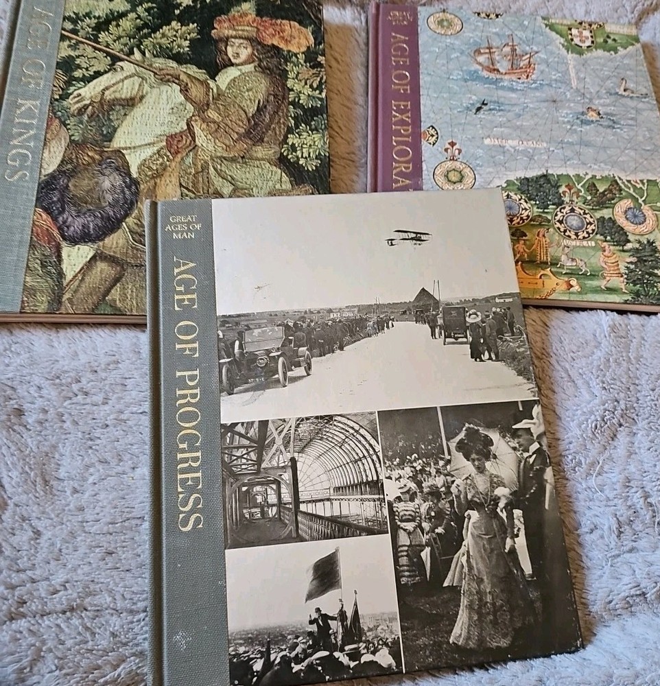 Lot of Time Life Books Great Ages of Man: Age of Kings, Age Of Exploration& Age