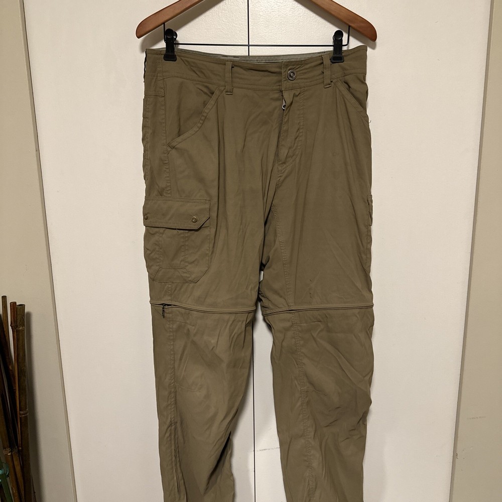 KUHL Renegade Convertible Stealth Men's 32x32 Brown Cargo Outdoor Hiking Pants