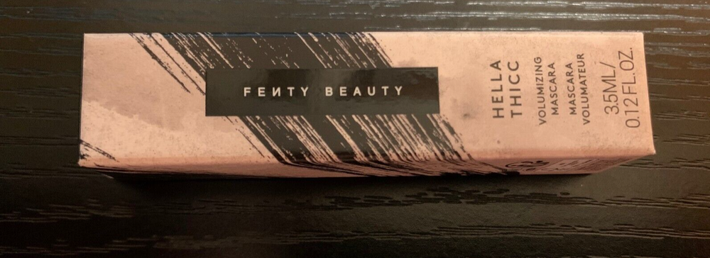 Fenty Beauty Hella Thicc Volumizing Mascara Cuz I’m Black 0.12 oz Travel Size