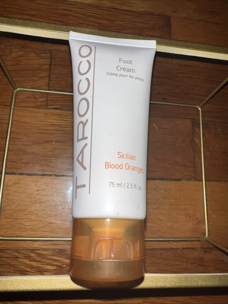 Tarocco Foot Cream with Sicilian Blood Orange 2.5 Oz