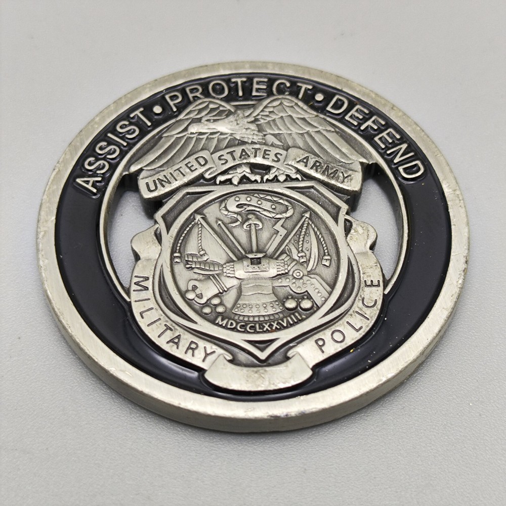 US Army Military Police Missouri Fort Leonard Wood Challenge Coin
