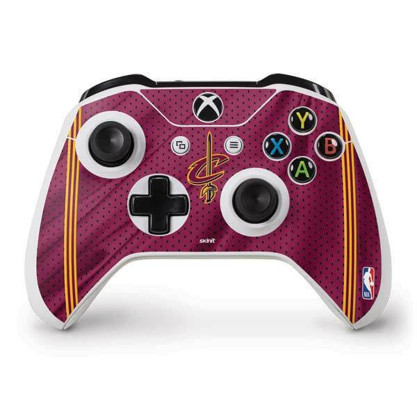 NBA Cleveland Cavaliers Xbox One S Controller Skin - Cleveland Cavaliers Jersey