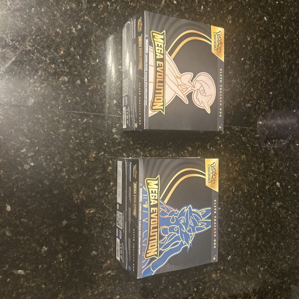 🔥Pokemon Mega Evolution Elite Trainer Box ETB’S Lot of 2 X FREE  SHIPPING 🚀
