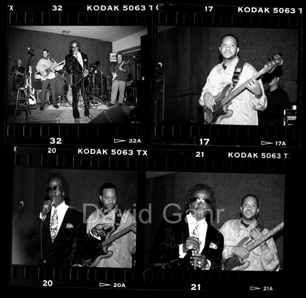 '94 Johnny Adams George Butler JR New Orleans Jazz Fest 35mm 4 Negative Lot C51
