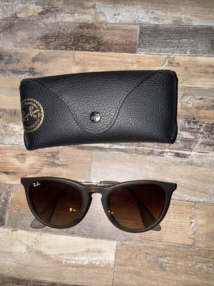 Ray-Ban Erika RB4171-865/13 Unisex Matte Havana Frame w/Brown Lens Sunglasses