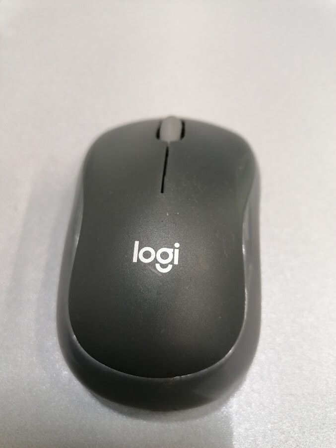 Logitech M185 Wireless Mouse in Gray Tested Working No Original Box