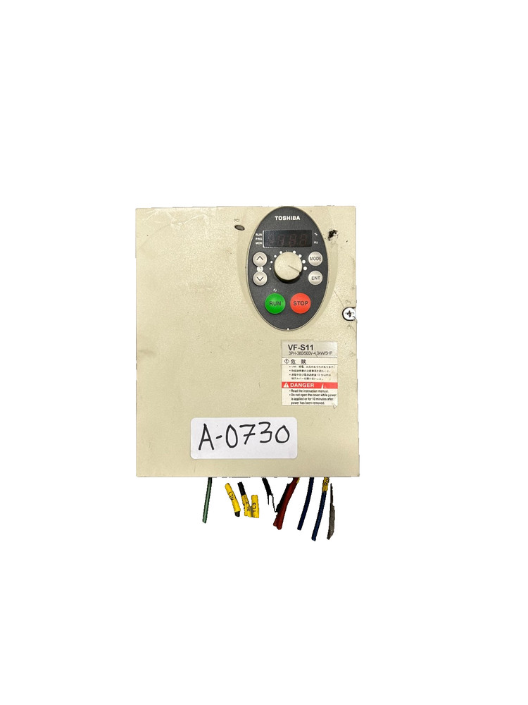 Toshiba VFS11-4037PL-WN(3A) VFS-11 Series Transistor Inverter 3-Phase 380/500V