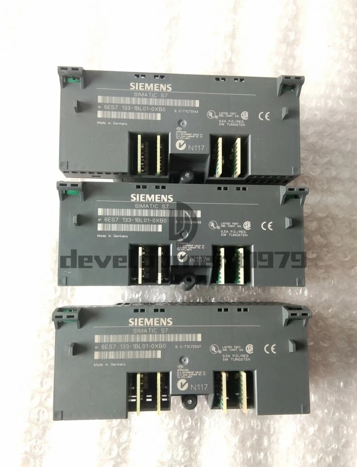 1PC Siemens 6ES7 133-1BL01-0XB0 ET200L digital input and output module Used