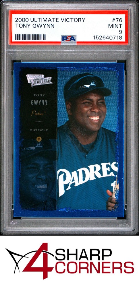 2000 Ultimate Victory #76 Tony Gwynn Padres Hof Pop 4 Psa 9Expert eBay listing since 2003:Consign your best today!