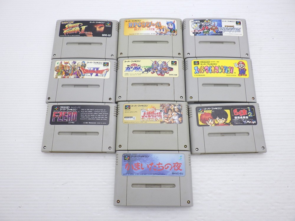 Nintendo SuperFamicom/SNES Game Lot Super Famicom/SNES JP GAME. 9000025567657