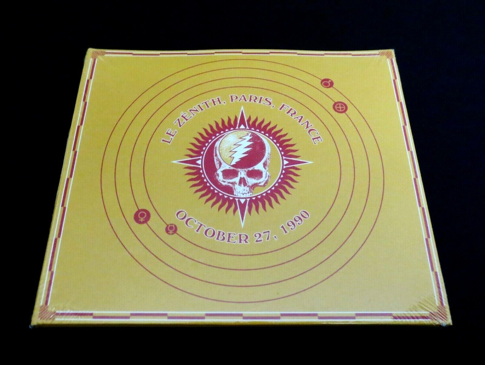 Grateful Dead 30 Trips Around The Sun 1990 Paris France Le Zenith 10/27/90 3 CD