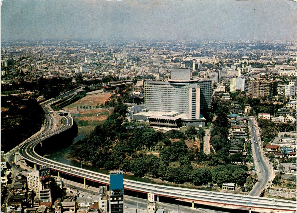 Hotel New Otani, Tokyo Metropolis, 10-acre garden, modern facilities, Postcard