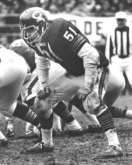 Chicago Bears Dick Butkus Nfl Football Hof 79 8x10 PHOTO PRINT