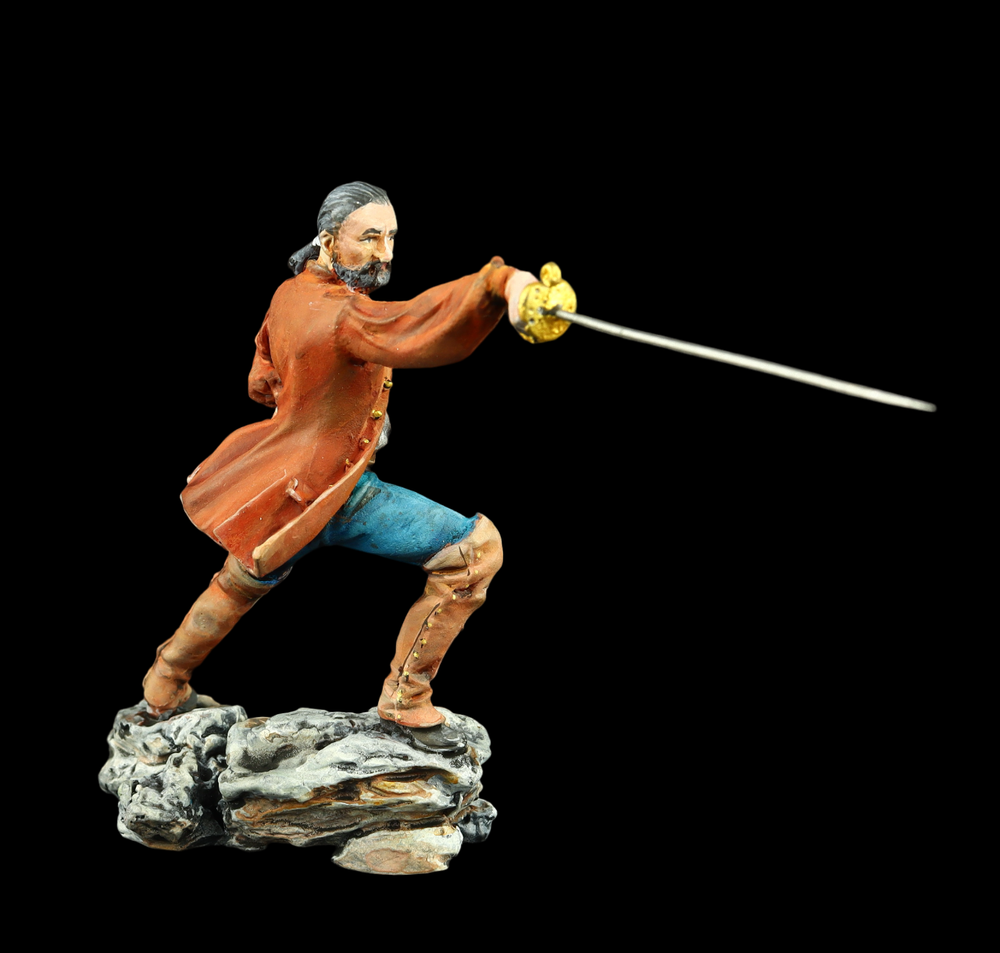 Tin soldier Collectible En Garde, 1750 Europe