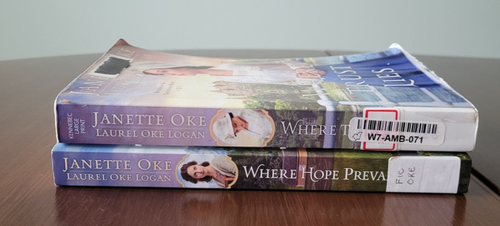 Return to the Canadian West, Books 2 & 3 by Janette Oke & Laurel Oke Logan. PB.