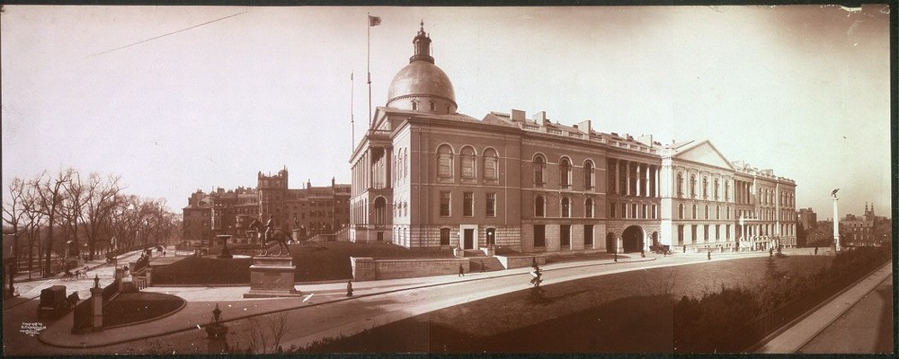 Photo:1903 Panoramic: Massachusetts State House,Boston,Mass.,view #3