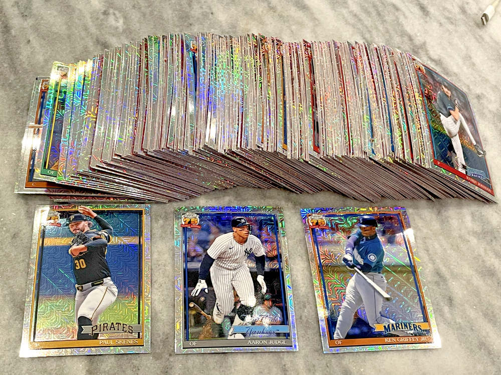 2026 Topps Silver Pack 1991 Topps Baseball Chrome Mojo Insert Singles You Pick