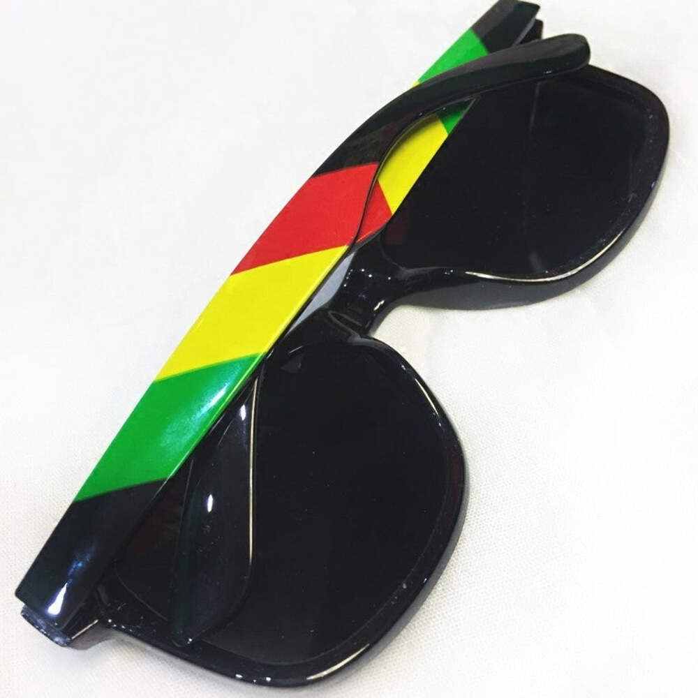 Unisex Pilot Sunglasses for Hip Hop Street Dance with Adjustable PC Lens Frame,