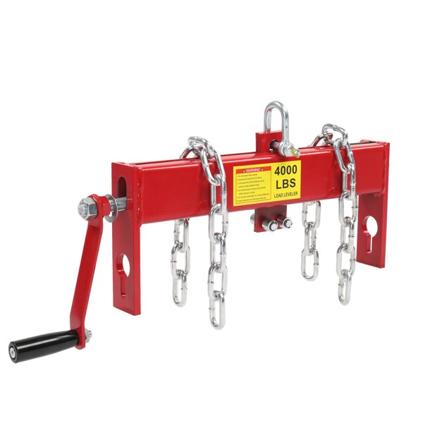 US Heavy Duty Steel 2 Ton / 4000lbs Engine Hoist Load Leveler Shop Crane Cher